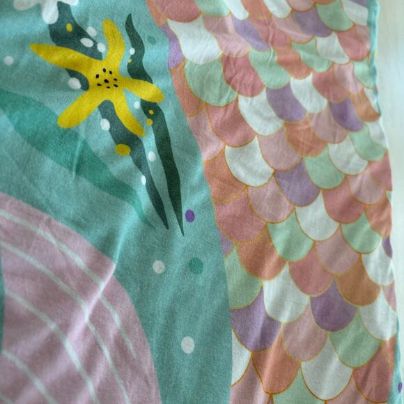 Little Sleepies Purple Mermaid Sleep Sack 0-6 Months Winter Weight Bamboo VGUC - Picture 3 of 5